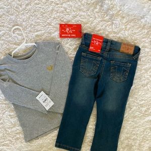 True religion toddler boy set 2T 📬SEND ANY OFFER 🖋